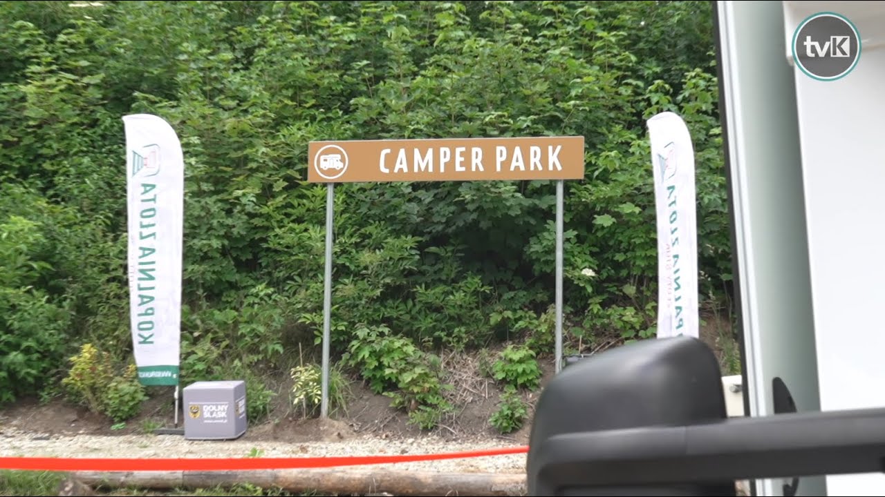 Camper Park przy Kopalni Złota już otwarty