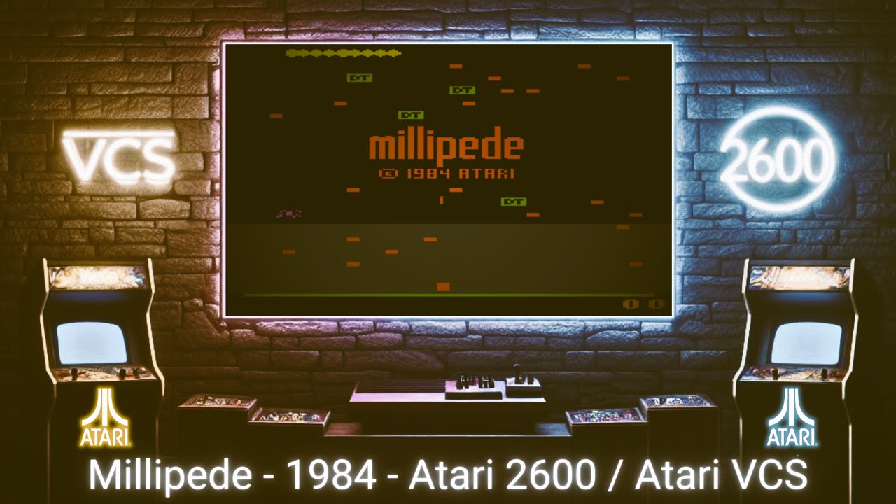 Millipede - 1984 - Atari 2600 ( Atari VCS )