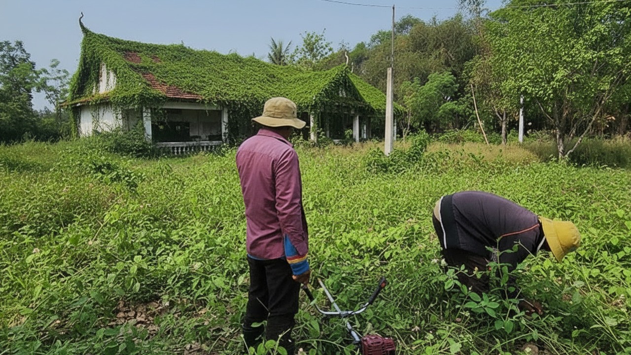 The First Step to Bring This Old Home Back to Life