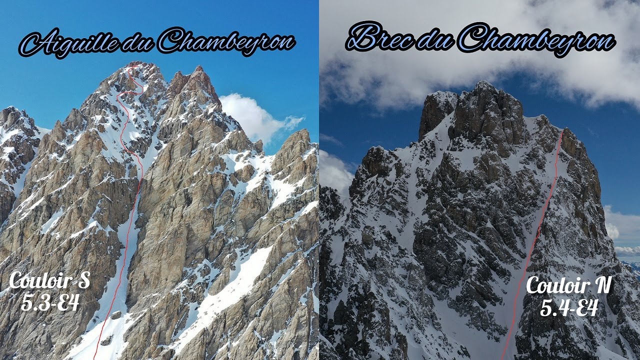Enchainement des Chambeyron à ski: ☮UBAYELOVER☮