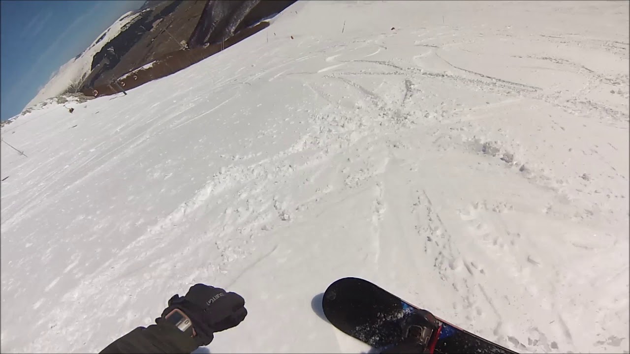 Monte Pratello DIrettissima 50 kmh Freeride Crash
