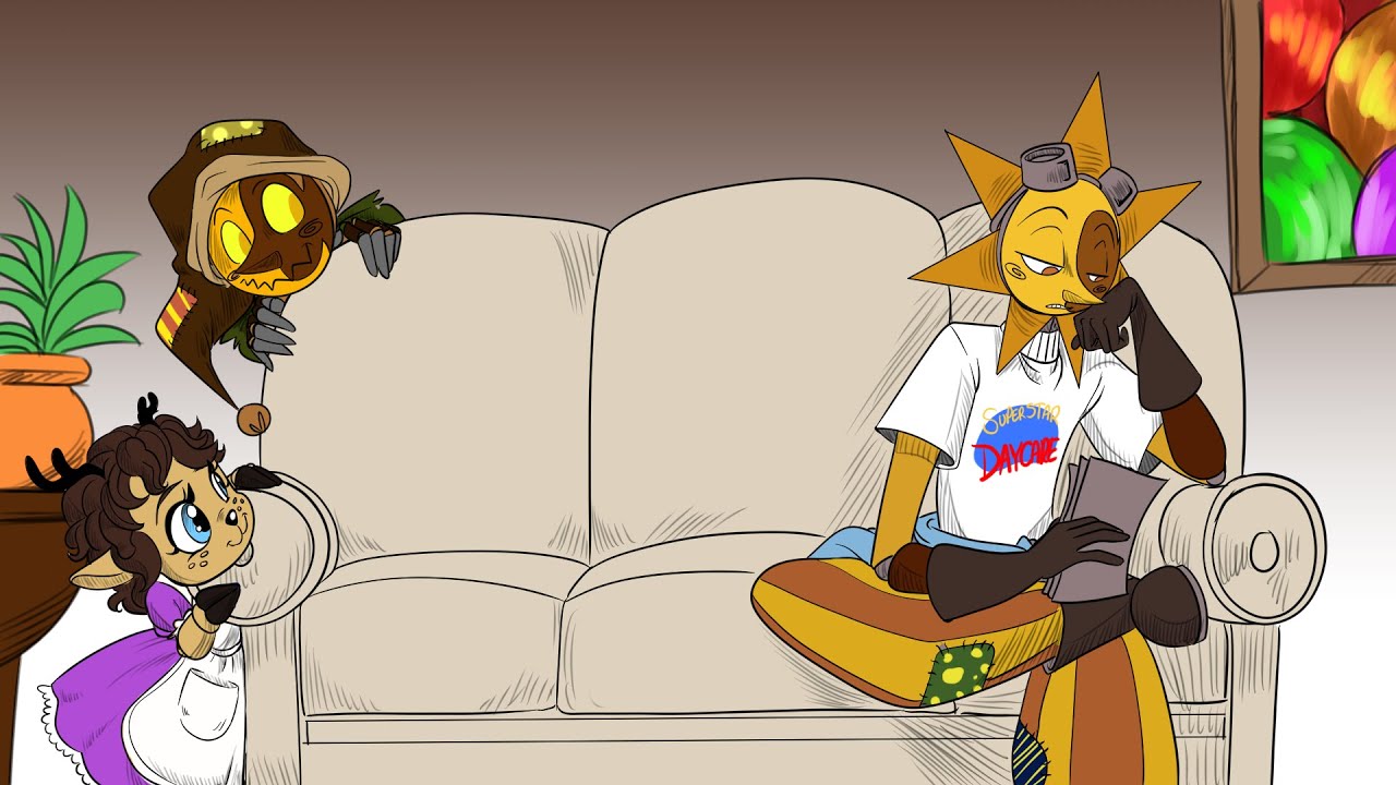 Solar Babysits/@SunMoonShow /#sunandmoonshow #sunandmooncomics #fanstory