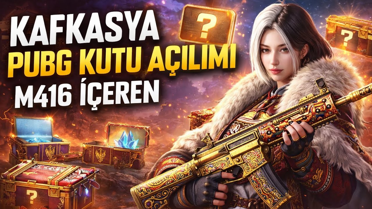 ŞANSIMI ZORLADIM! M416 GELDİ Mİ? | PUBG Kutu Açılımı