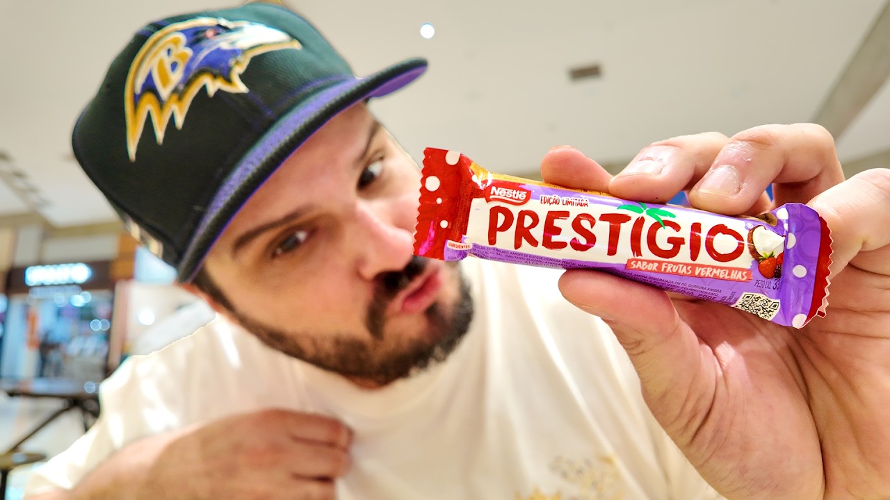 PROVANDO O PRESTÍGIO FRUTAS VERMELHAS - Gordo Express