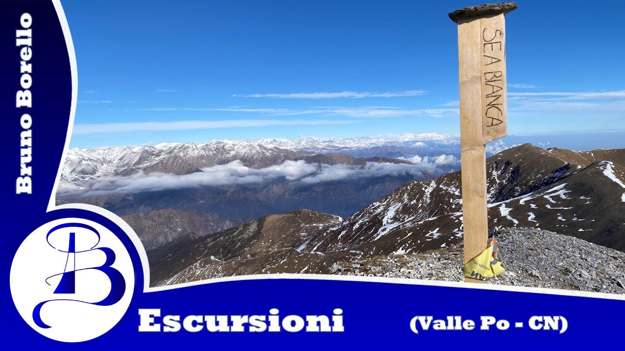 Punta Sea Bianca, 2.721 m | Anello per il Colle della Gianna da Pian della Regina (Valle Po - CN)
