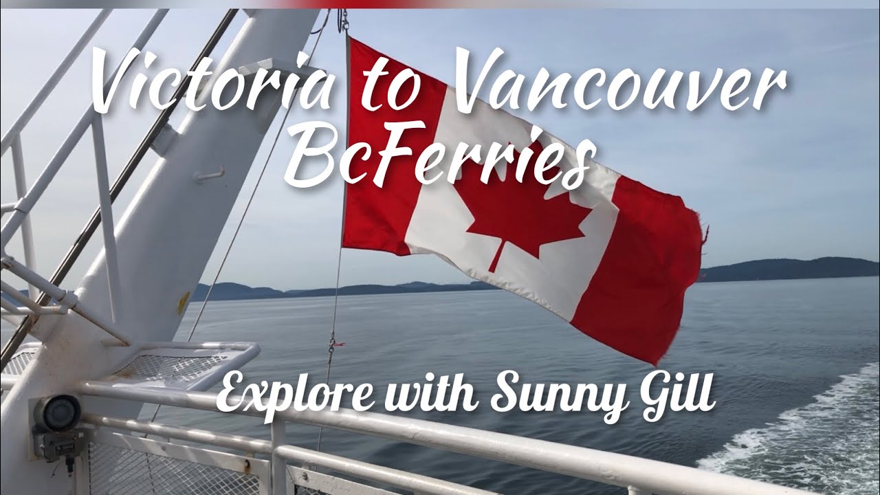 Victoria to Vancouver by Ferry Canada 🇨🇦( Hindi | Urdu )