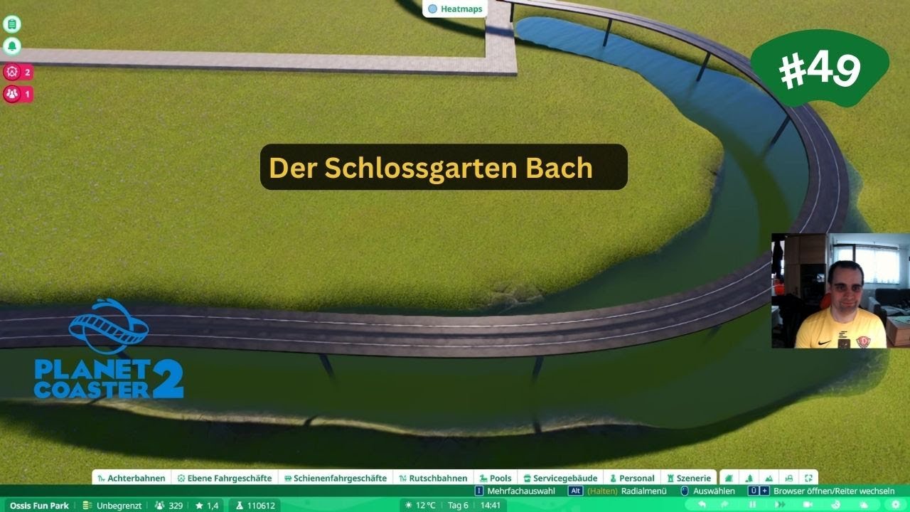 Planet Coaster 2↔️Sandbox Park#49➖Ein Bach für den Garten