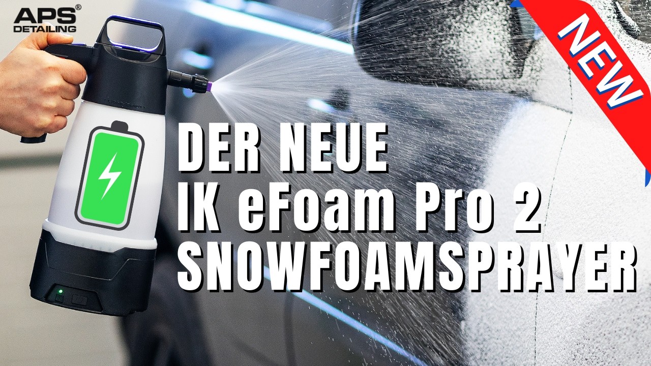 iK e Foam Pro 2 Sprayer elektrischer Foamsprayer Schaumsprüher - erster Test und Review