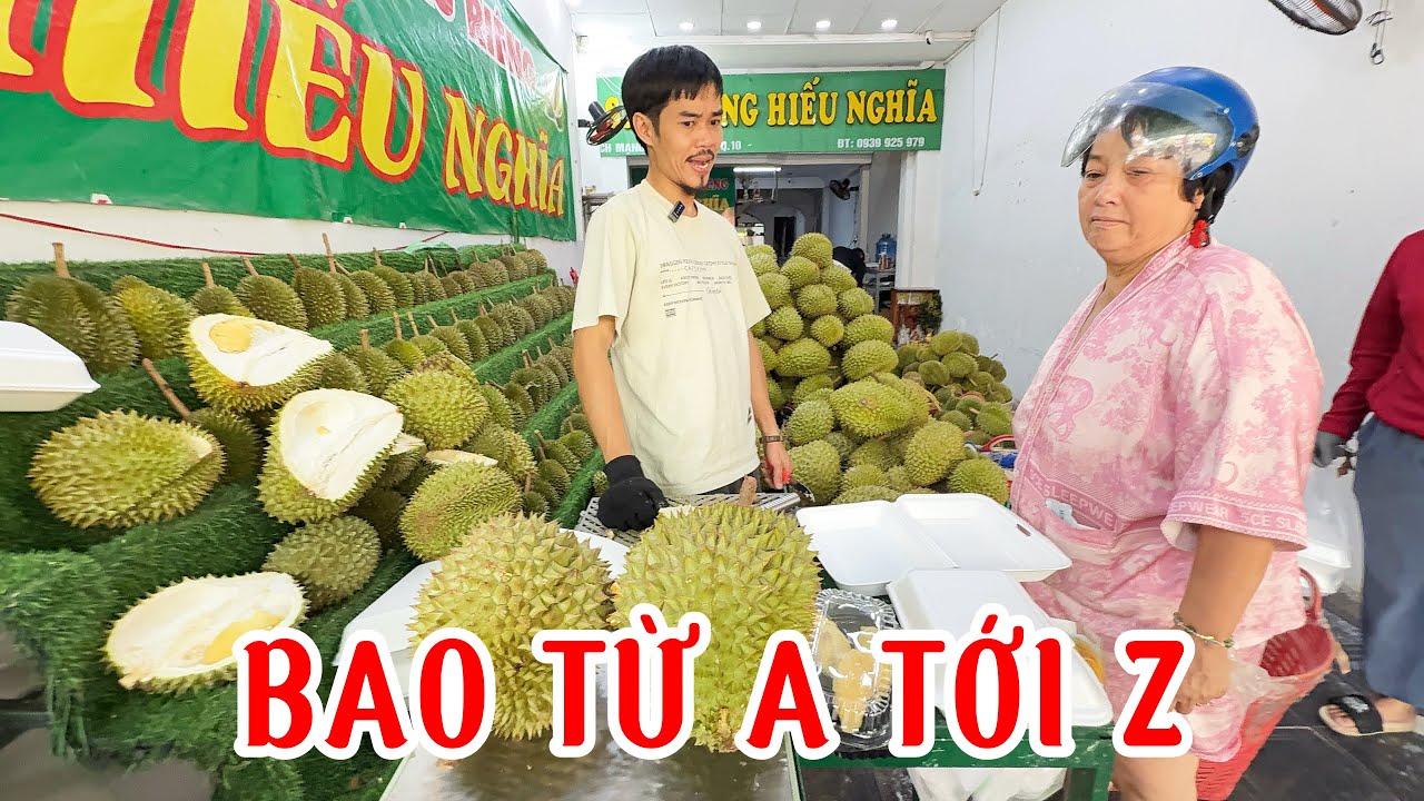 Sầu Riêng HIẾU NGHĨA bao từ A TỚI Z Không Ngon là KHÔNG Bán CHỌN ƯNG ý Thôi 