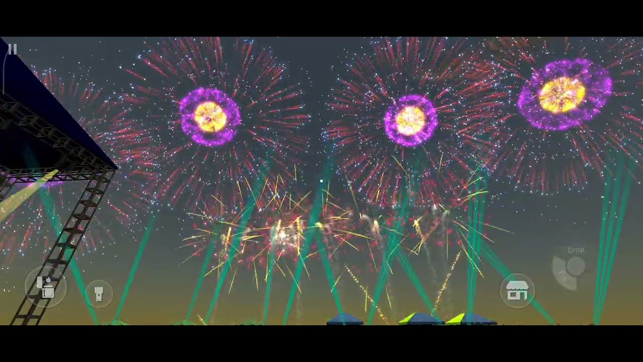 New years day fireworks display✨✨JAn 1 2026