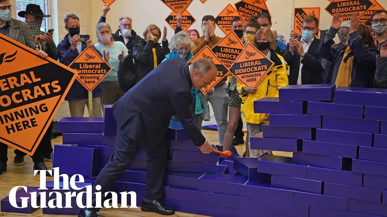 Lib Dems smash 'blue wall' with surprising win in Chesham and Amersham byelection
