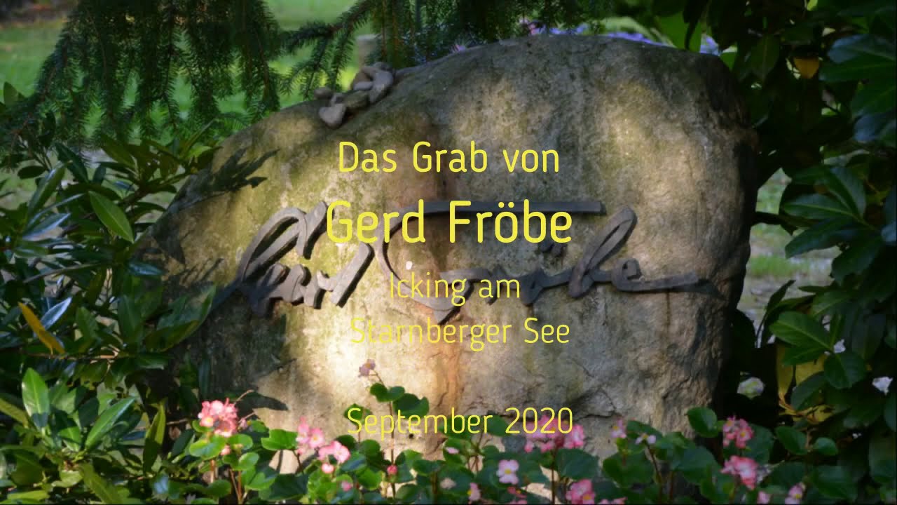 Grab von Gerd Fröbe