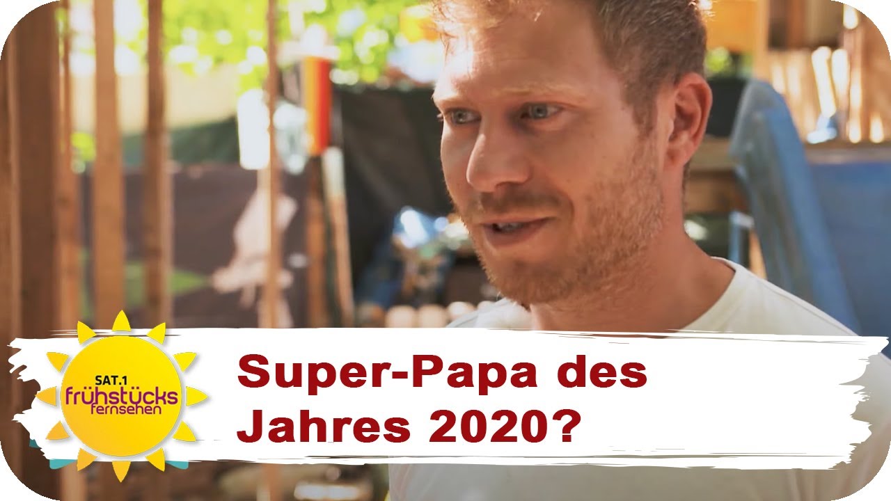 Krass: Vater baut XXL-Spielplatz im eigenen Garten! | SAT.1 Frühstücksfernsehen