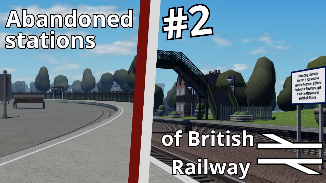 Abandoned or Disused stations in British railway Roblox! Part 2