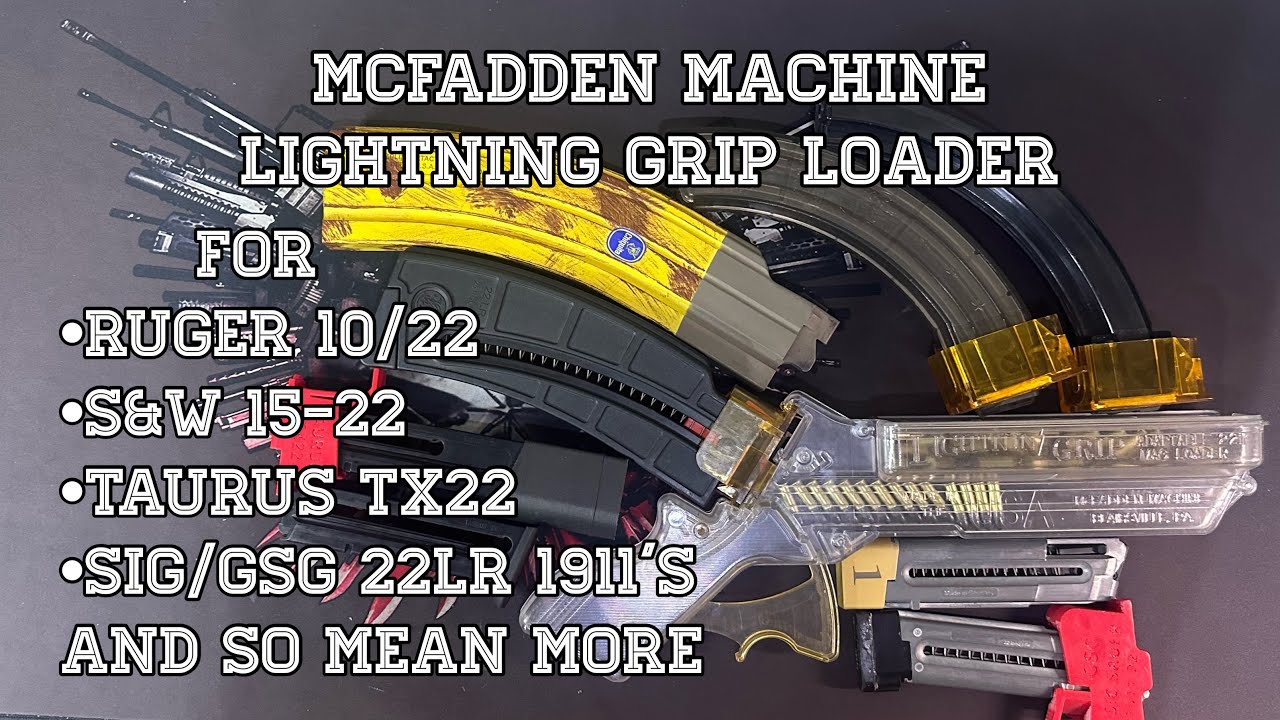 Необходимый атрибут для любителей 22LR... McFadden Lightning Grip Louder для винтовок Rife и Pistol