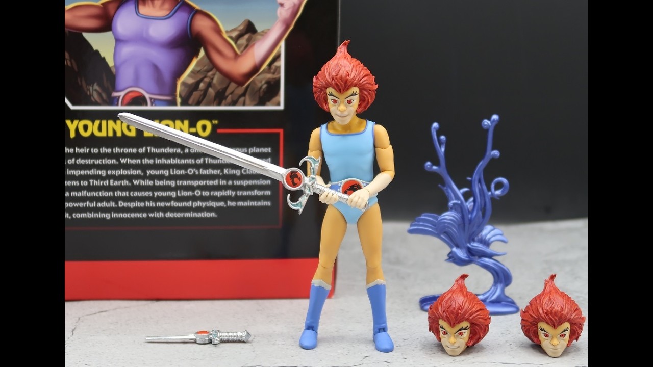 The Super 7: Thundercats: Ultimates: Young Lion-O