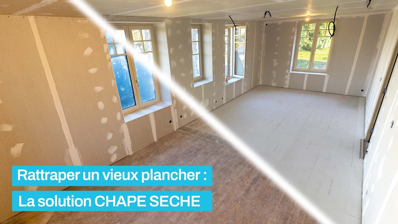 RÉNOVER UN VIEUX PLANCHER : la solution chape sèche - BichonTV - Fermacell