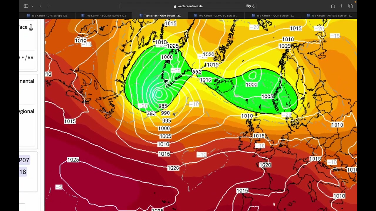 12Z Model Runs Focusing on Late July - 24/07/2024