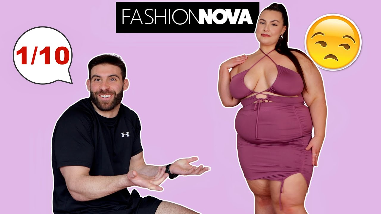 BROTHER RATES MY HOT GIRL SUMMER OUTFITS BY FASHION NOVA CURVE!