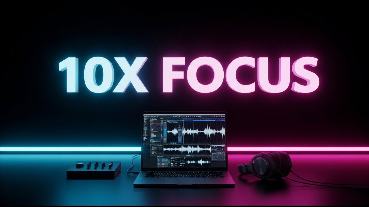 STOP PROCRASTINATING ⚡ Deep Focus Work Music to Unlock 10X Potential