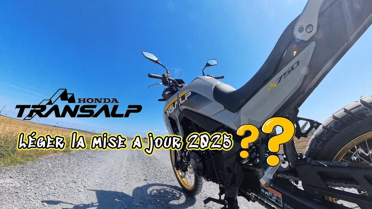 Essai Honda 750 XL TRANSALP 2025