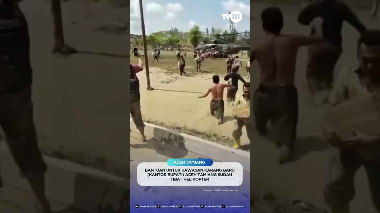 Bantuan Untuk Kawasan Karang Baru (Kantor Bupati) Aceh Tamiang Sudah Tiba