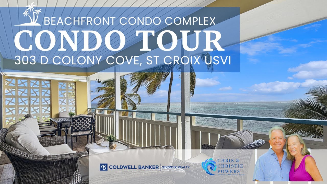 Condo Tour: 303 D Colony Cove, St Croix USVI #stcroixrealtor