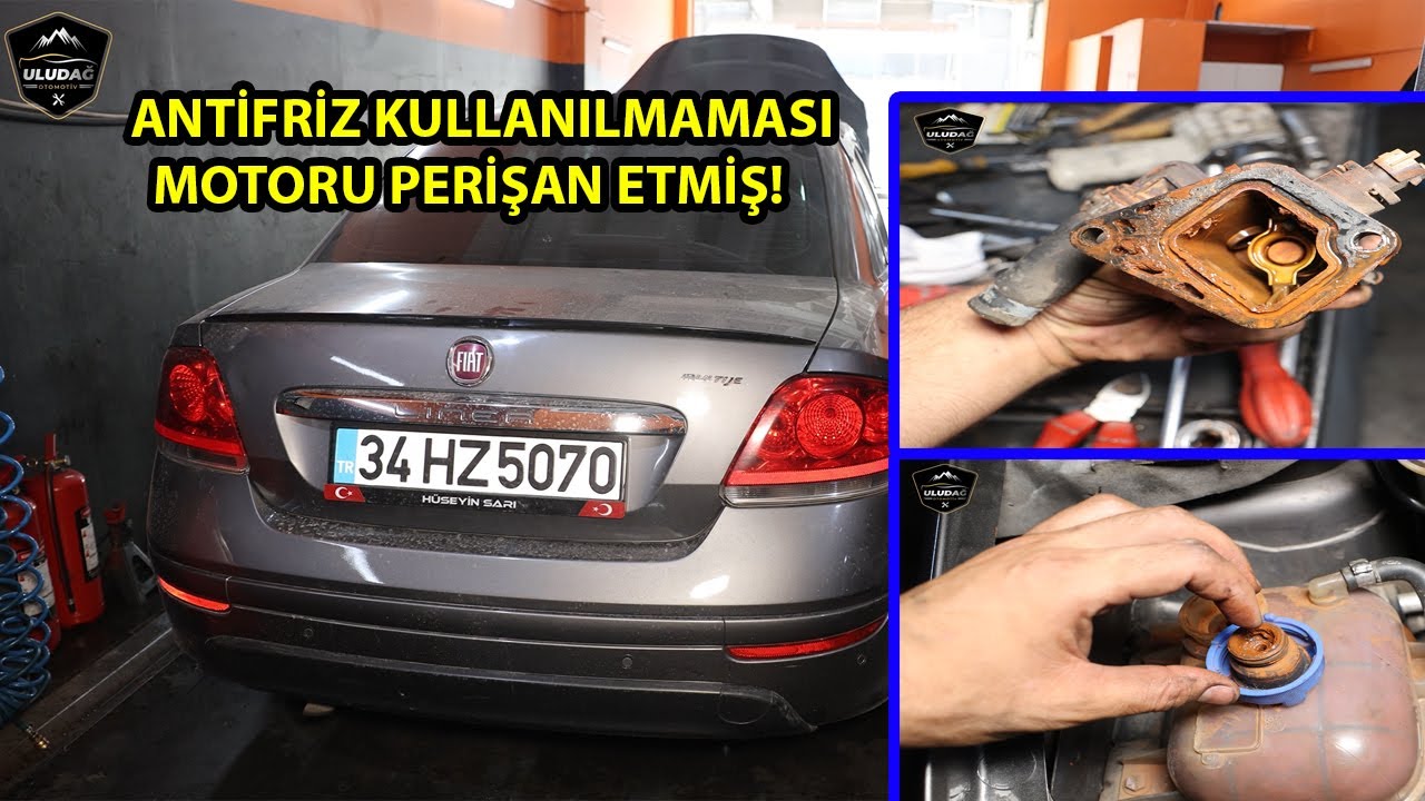 EGZOZDAN BOĞAZI YAKAN KOKU GELİYOR! (Fiat Linea 1.3 Multijet Egr-Manifold-Boğaz Kelebeği Temizliği)