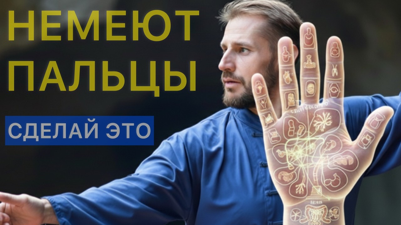 НЕМЕЮТ РУКИ И ПАЛЬЦЫ? СДЕЛАЙ ЭТОТ КОМПЛЕКС ДЛЯ УЛУЧШЕНИЯ КРОВООБРАЩЕНИЯ