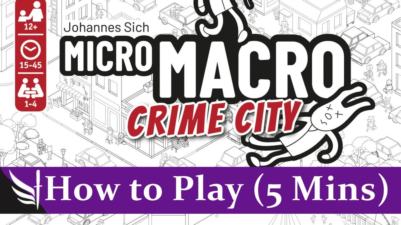 Как играть в MicroMacro: Crime City (без спойлеров, 5 минут)