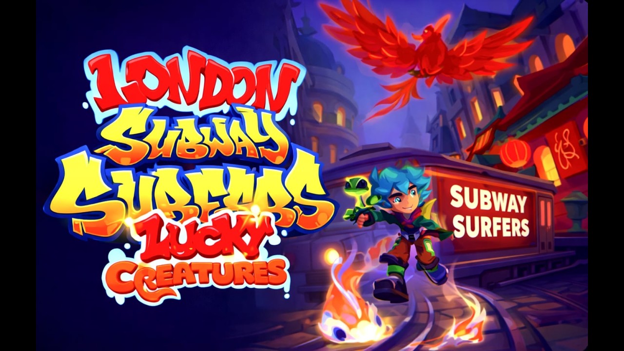 Subway surfers London lucky creatures new update #SubwaySurfers #SubwaySurfersGameplay #GamingVideo