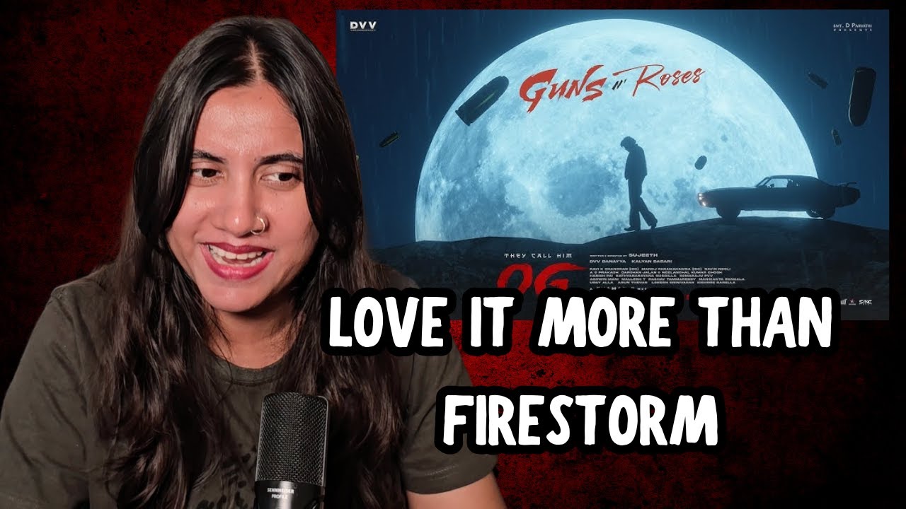 Guns N’ Roses #TheyCallHimOG Reaction | Pawan Kalyan | Emraan Hashmi  | Thaman S | Ashmita Reacts