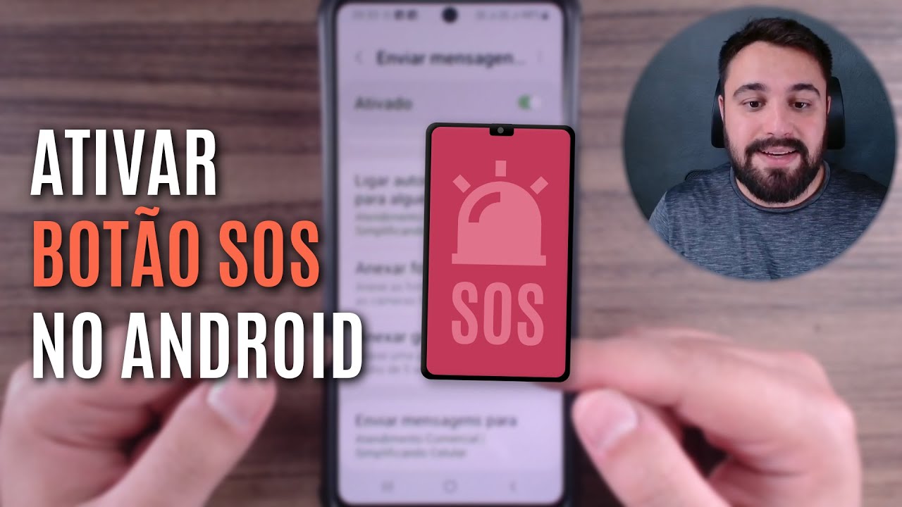 MODO DE EMERGÊNCIA! COMO ATIVAR O BOTÃO DE SOS NO CELULAR ANDROID