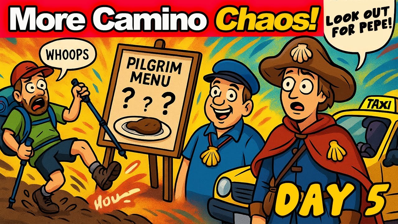 Camino Primitivo Summer | Day 5 | Spanish Vocab, Side Quests & Stick Tricks #CaminoPrimitivo #Tips