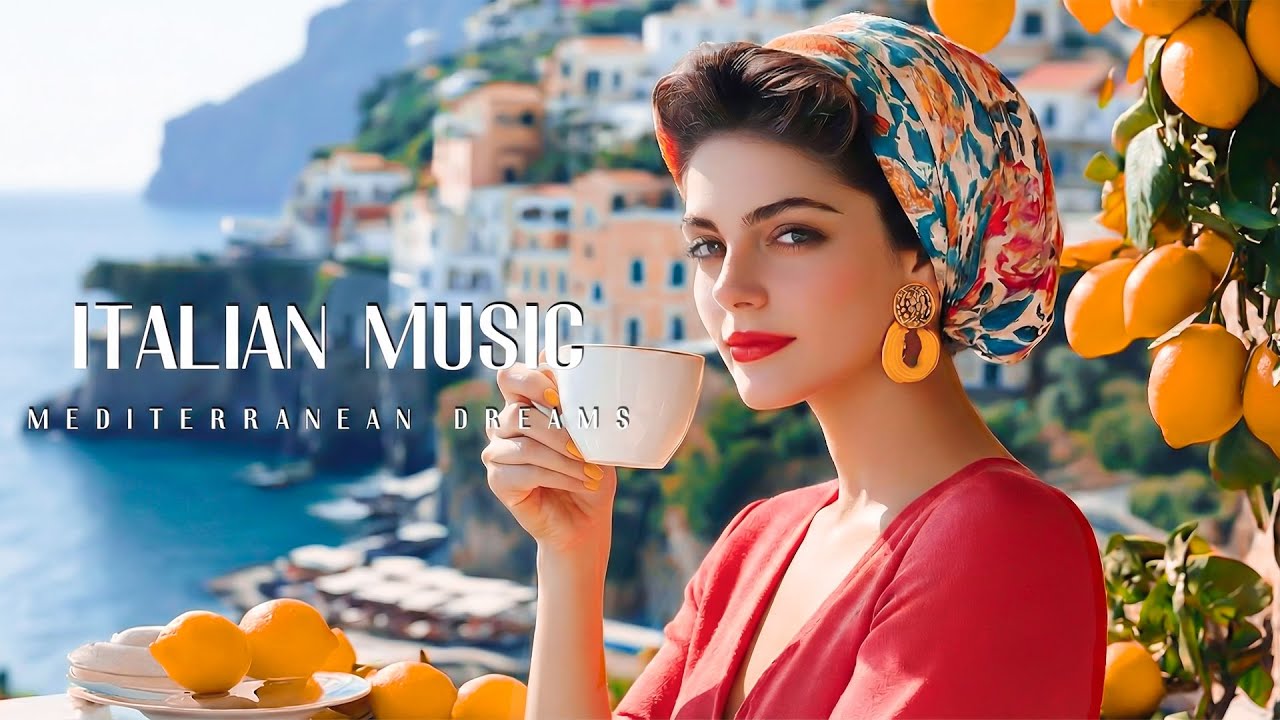 🇮🇹 Romantic Italian Music 🇮🇹 Cozy Cafés, Guitar & Mandolin Sounds🇮🇹 #italianmusic