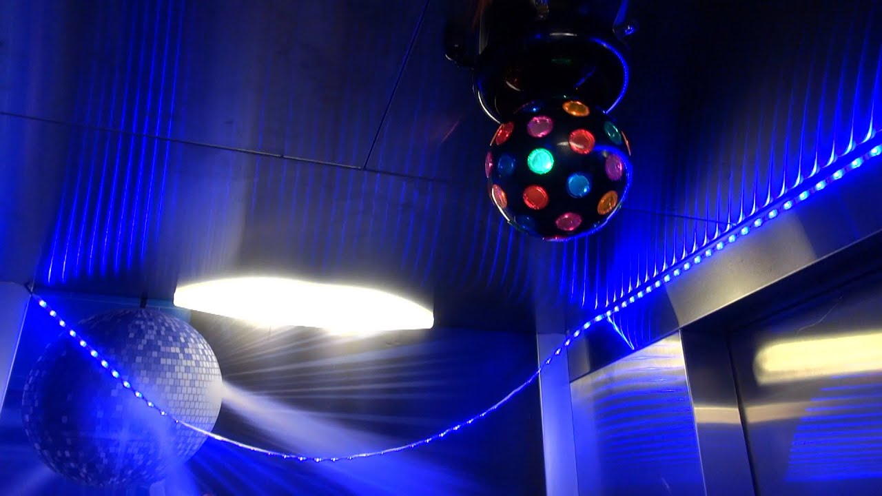 LEGOLAND Florida Hotel Elevator Disco Ball Effects plus Whoopie Cushion in Hallway - LEGOLAND Resort