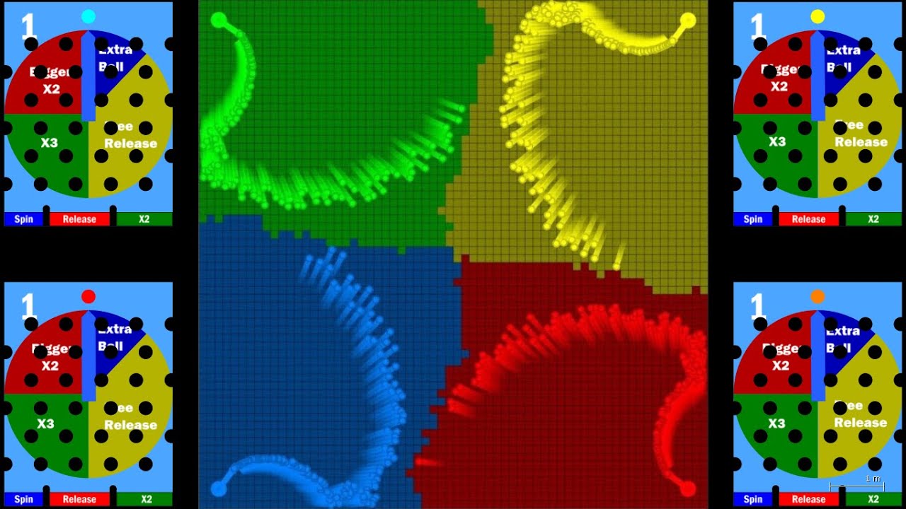 Multiply or Release - Marble race in Algodoo | 2 |