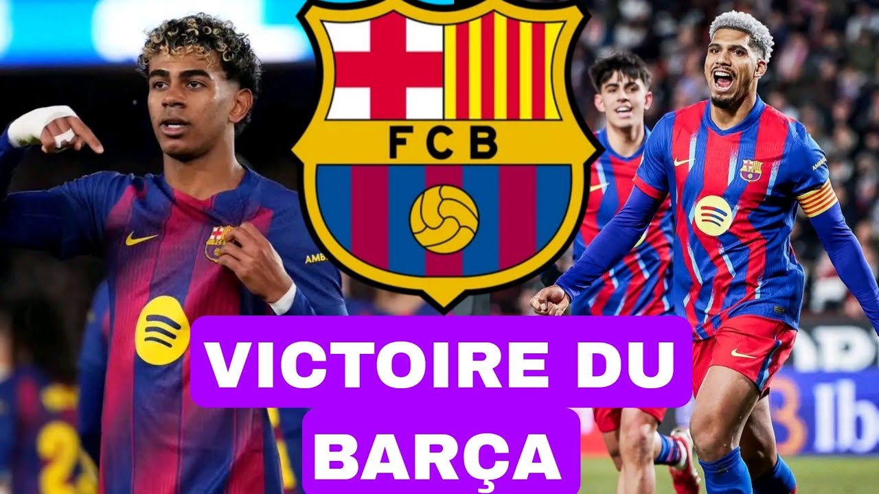 Démonstration des forces de Barcelone avec lamine Yamal intouchable 