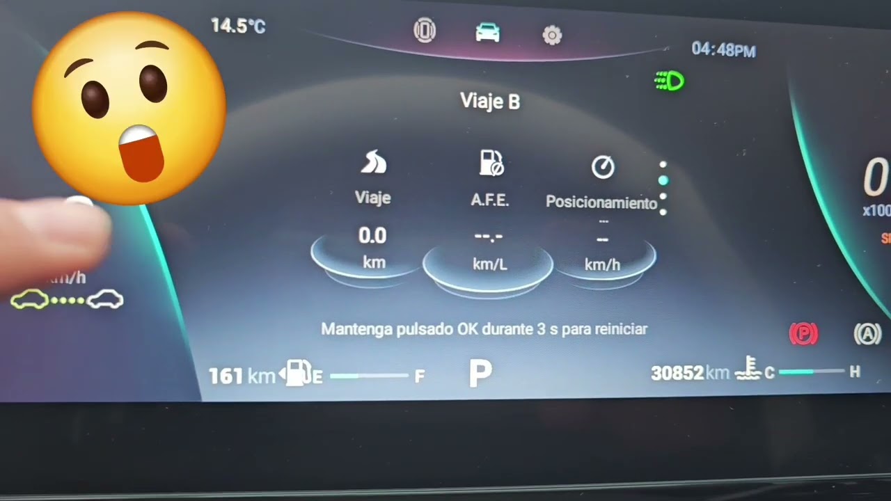 Autonomía y Kilometrage total y parcial en Omoda 5 o Chirey