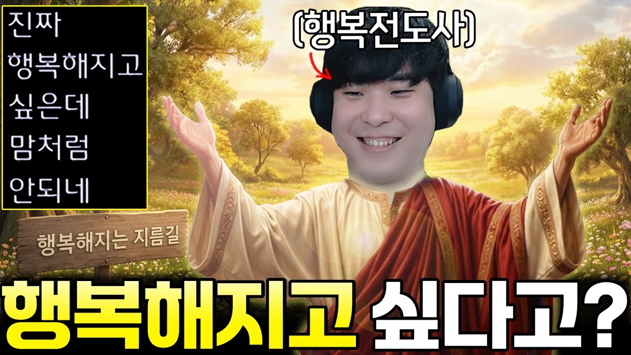 행복해지고 싶다는 상대 앞에 나타난 '행복 전도사' 알파고ㅋㅋ