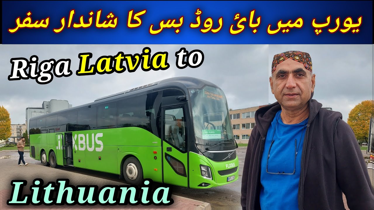 Traveling to Vilnius Lithuania from Riga Latvia By Road