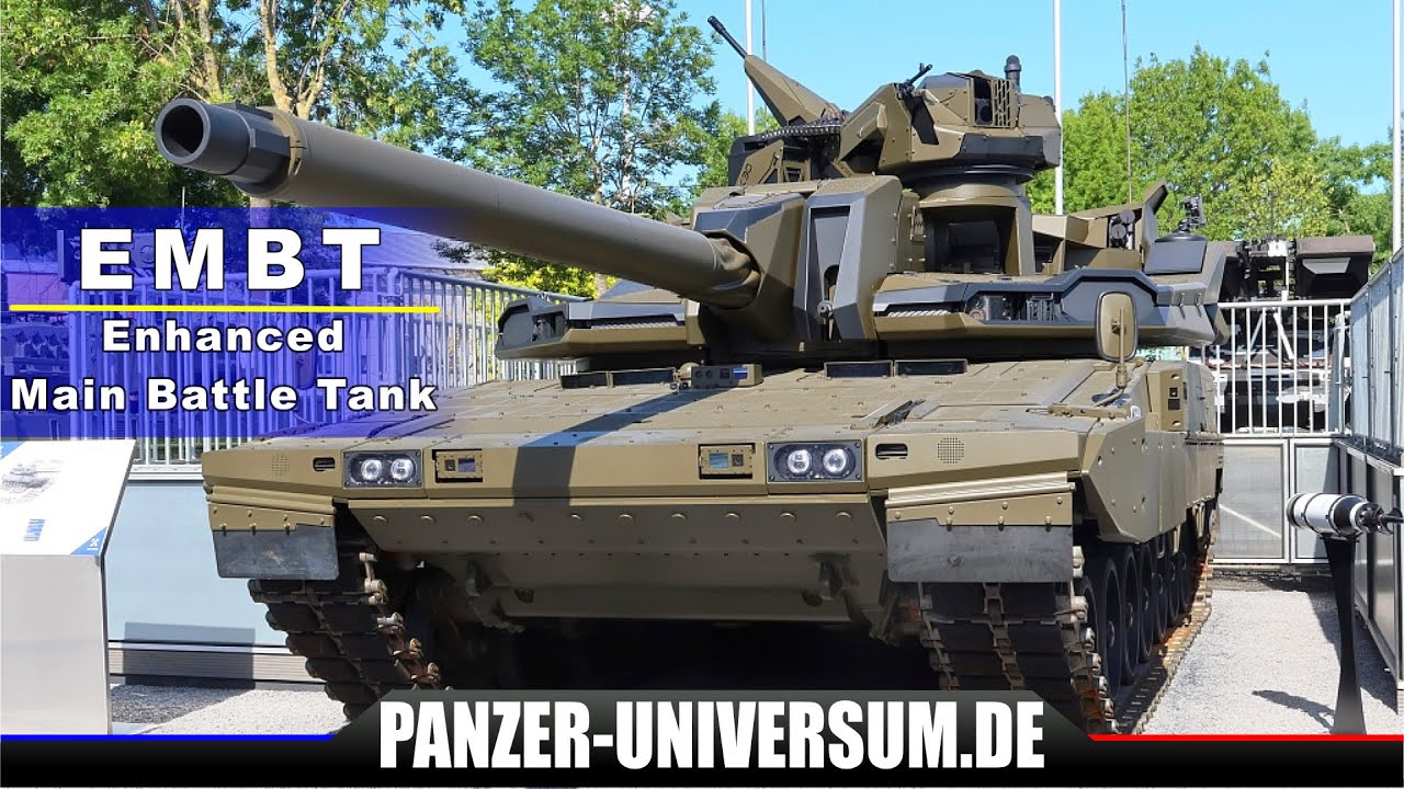 EMBT Enhanced Main Battle Tank - Europas zuk&uuml;nftiger Kampfpanzer von Nexter & KMW? - Dokumentation