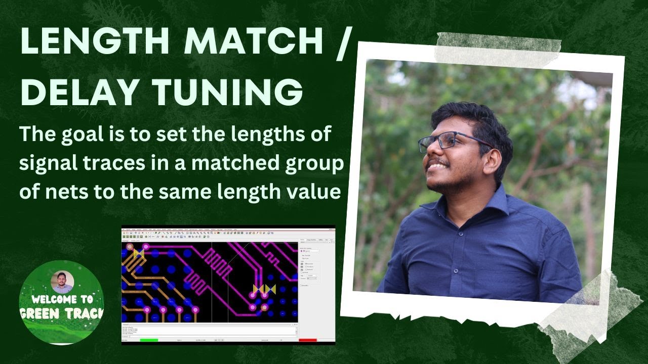 Trace length matching in cadence allegro