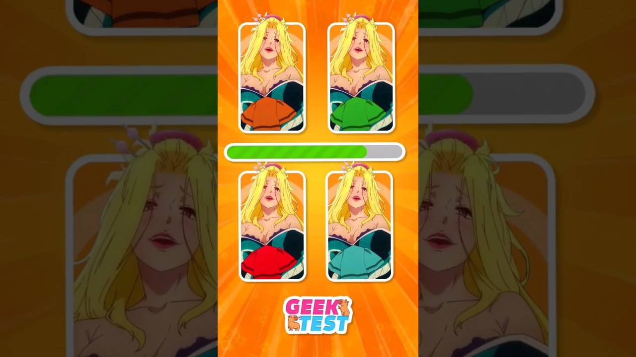 Part 2 | Guess the #HellsParadise characters clothes color 🥋🎨#geektest #geek #test #quiz