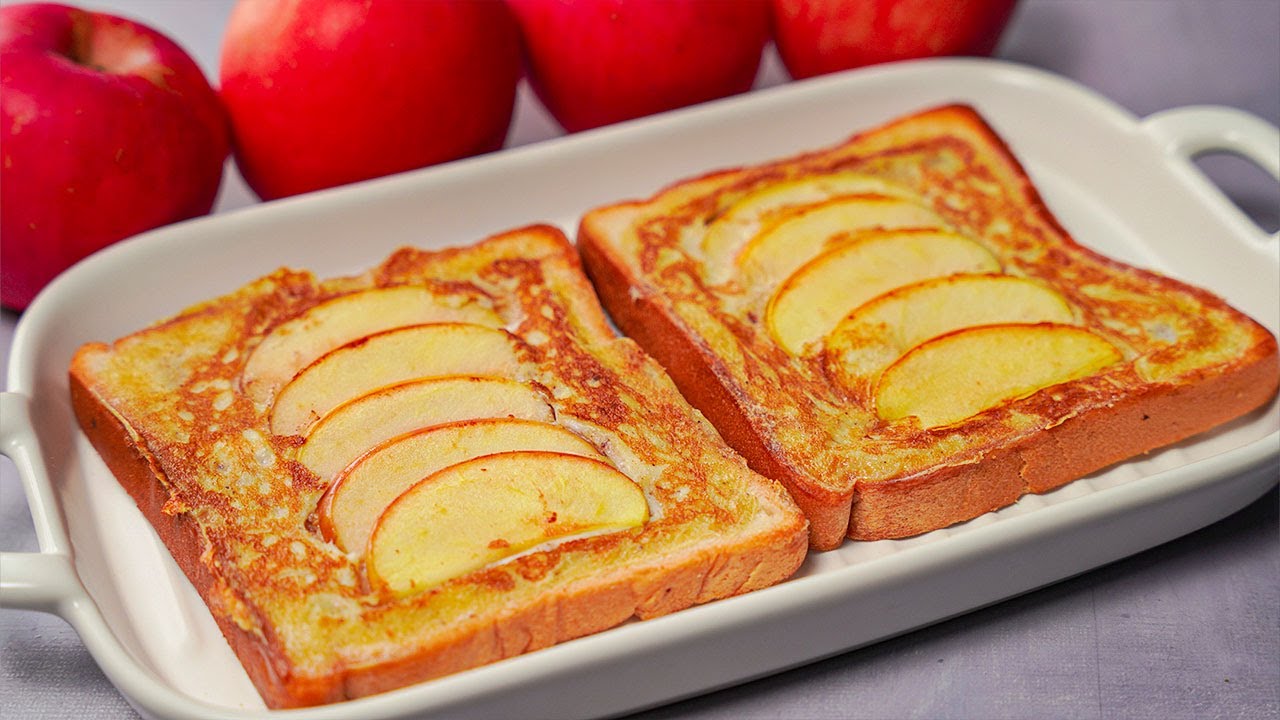 Sweet Apple French Toast Recipe | Easy and Delicious Recipe for Breakfast | Yummy