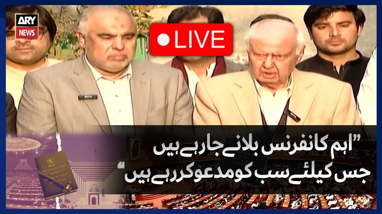 🔴LIVE || Opposition Leaders' Important Media Talk || ARY News Live