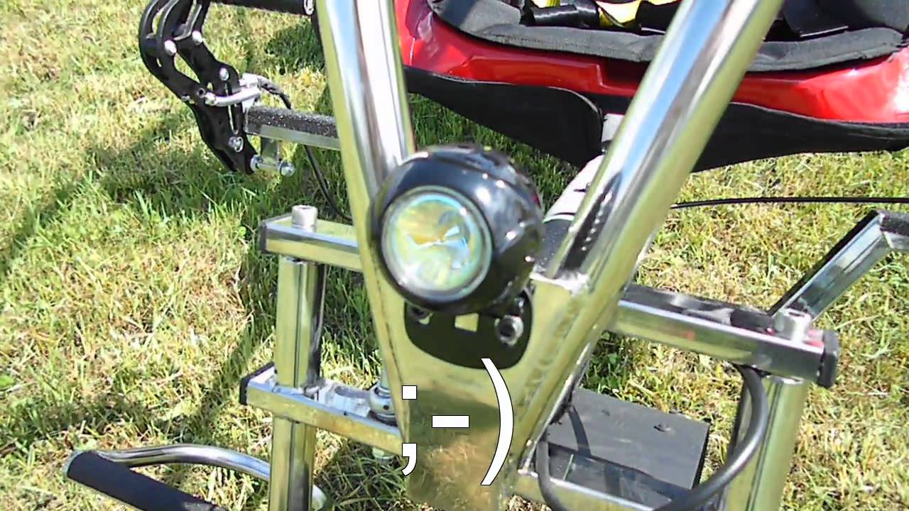 Doppelsitzer Trike KiloDUO Kobra Motorschirm Video Kobra www.doppelsitzer-trike.de