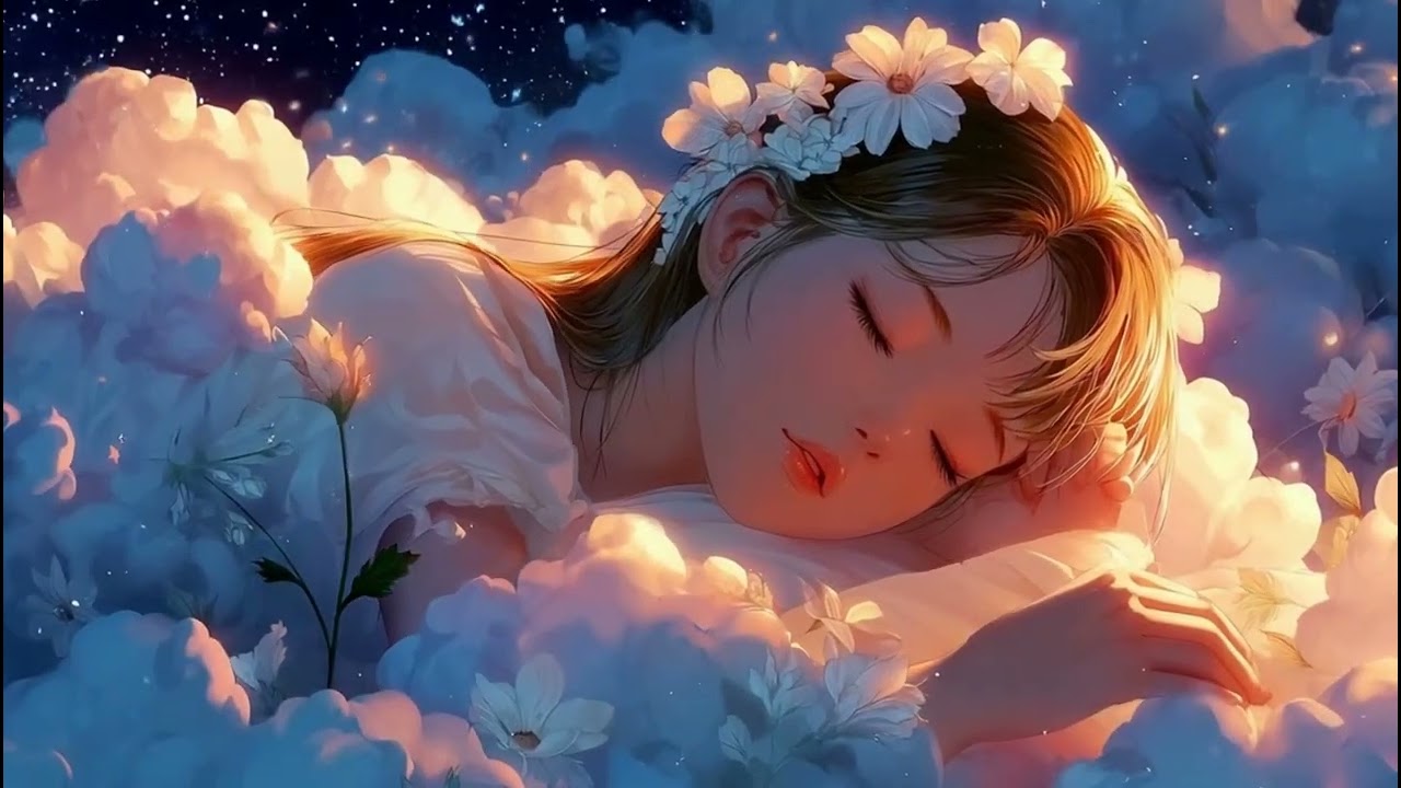 Aesthetic Dreamy Sleep Music 🌸 3 Hours of Deep Relaxation on Fluffy Clouds for Anxiety Relief