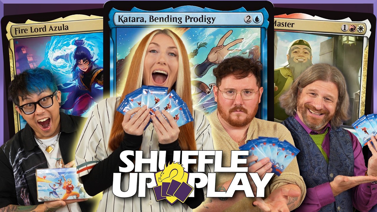 Playing Avatar The Last Airbender w/ Voxy, Crim, and Wheeler! Shuffle Up & Play 90 | Magic Gameplay