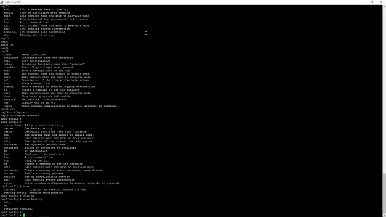 Cyberoam CLI